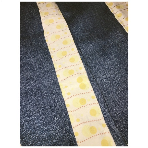 Custom polka dot stripe jeans - Picture 4 of 5